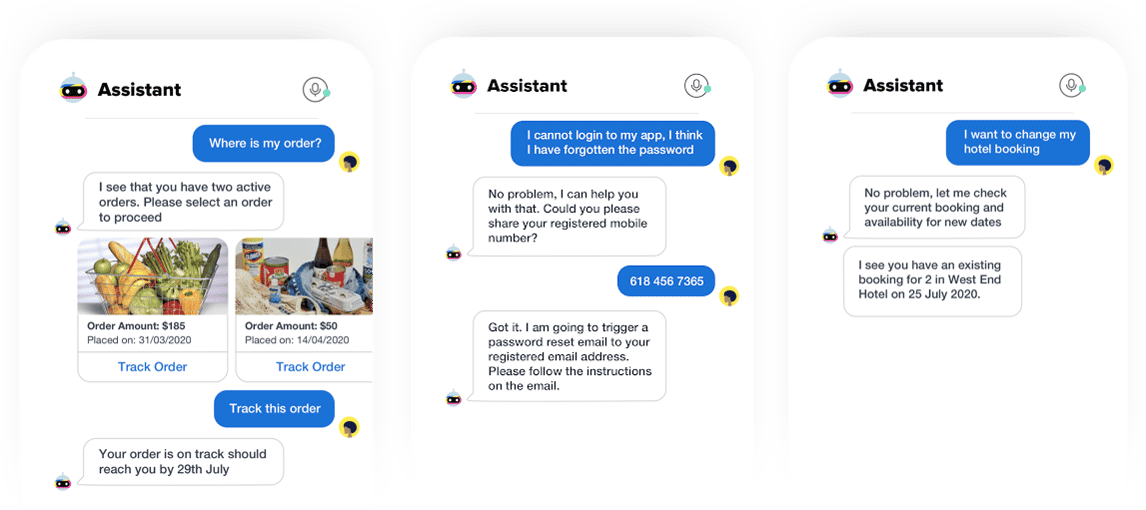 customer-service-chatbot-screens