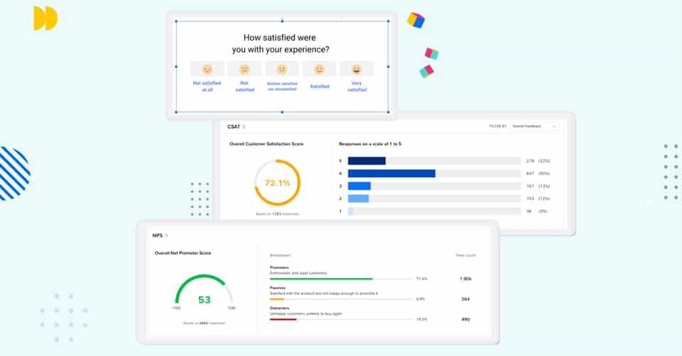 Conversational AI to collect NPS and CSAT